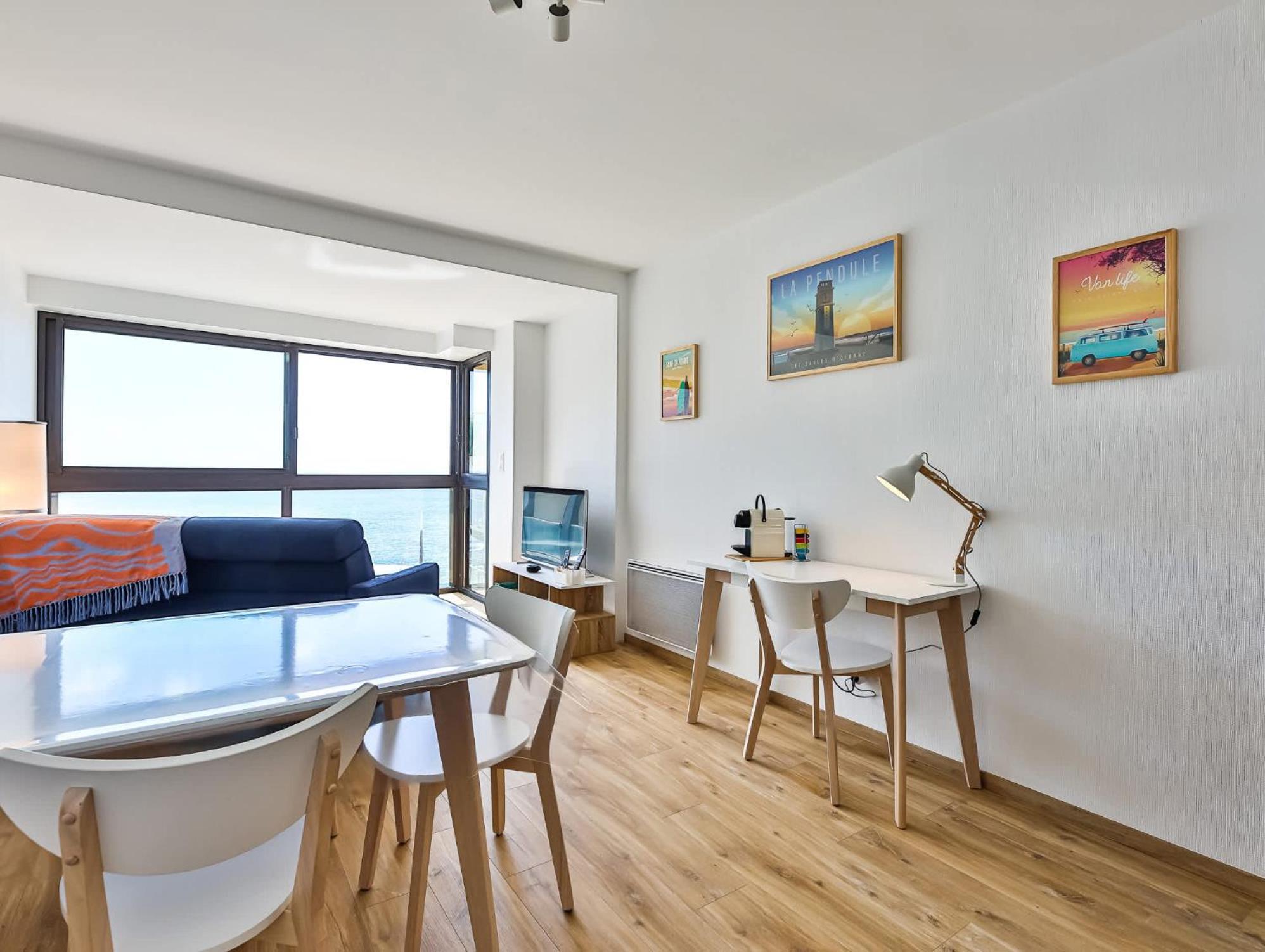 Appartement Au Pied De La Plage, Vue Imprenable Sur La Mer Les Sables-d'Olonne Exterior photo